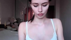 Horny Webcam Babe Solo Masturbation