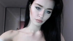 Hottest Brunette Solo Webcam Masturbation 2