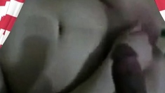 arab masturbating close up