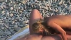 Nude Beach - Hot Blond Ride