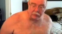 Dad Shows His Hairy Body