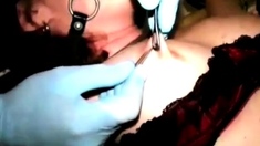 Isa nipples piercing